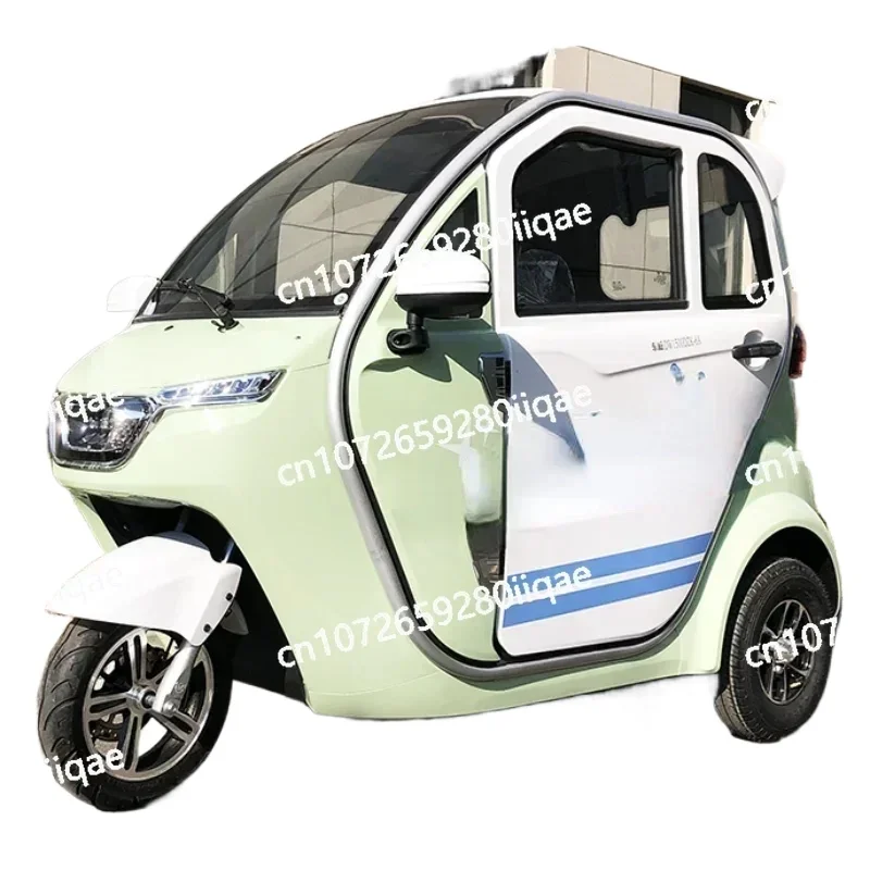 For Electric Battery Tricycle Dongwei V1 National Standard Three-Wheel Scooter Fully Enclosed Plastic Shell Directory Disc Brake