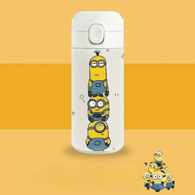 

Minions movie animation cartoon cute insulated cup kawaii student home office portable car water cup coffee cup wholesale