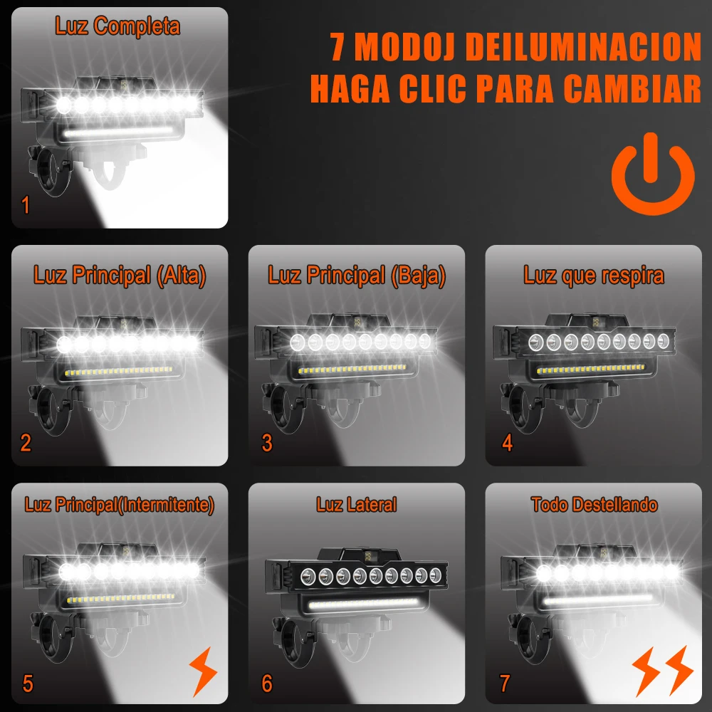 Vordere LED-Leuchte für Elektroroller, Sicherheits-Frontlampe, Wasserdichte Lampe für Ninebot Max G30 G2 G3 und Kugoo – Detail 8