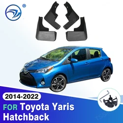 4 PCS Mudguards For Toyota Yaris 2022 Accessories 2022 ~ 2014 Hatchback XP150 Front Rear Flap Splash Mud Fenders Car Accessories