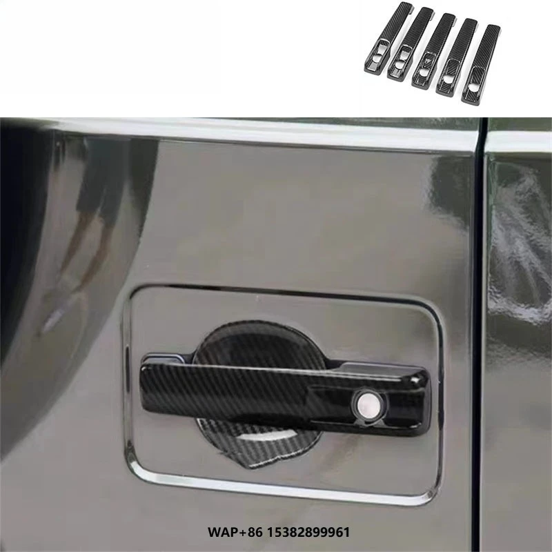 

G-Class G500 G63 W463 W464 Dry Carbon Fiber Door Handles W464 W463A Glossy Matte Color Interior Exteriors Handle Covers