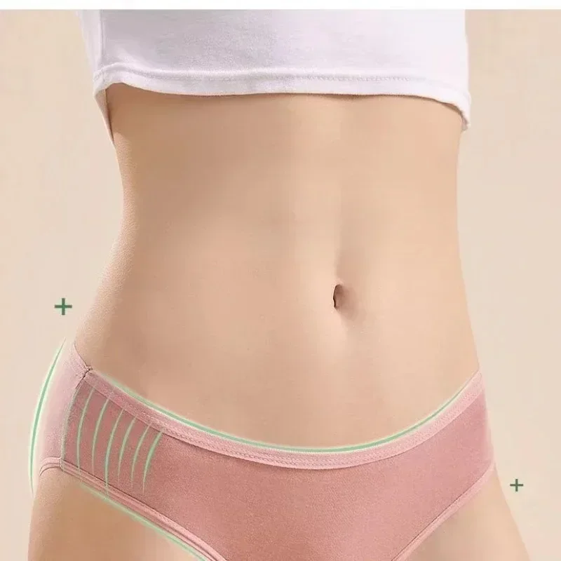 10PCS/Set Women Cotton Disposable Underwear Free‑Wash Portable Postpartum Daily Panties for Travel Business Trips