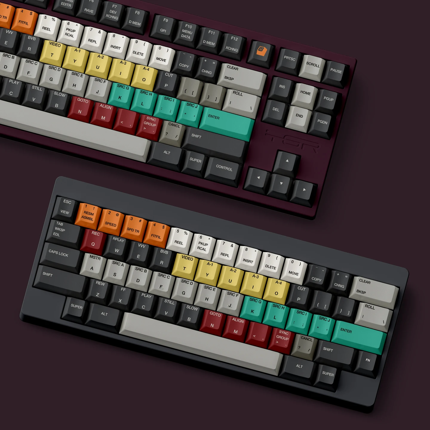 FBB ACCOM Original Keycaps Custom PBT 5-sided Dye-Sublimated 1.7mm Thick 145 pieces Keyboard Caps Mice & Keyboards Accessories