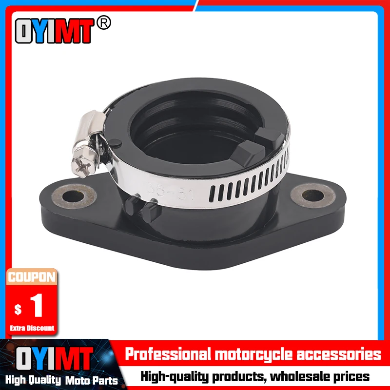 

Motorcycle Carburetor Interface Intake For Honda FourTrax Foreman Rancher 400 350 450 TRX400FW TRX350FE FM TE TM TRX450ES FE FM