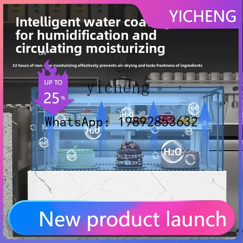 

Small Dessert Cake Cabinet Commercial Dessert West Point Mousse Baking Bread Bar Refrigerated and Fresh Display Cabinet