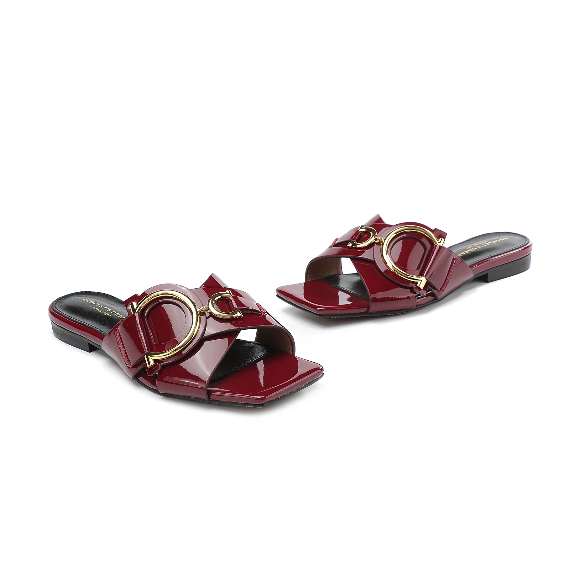 Summer Women's Shoes 2023 Plus Size 34-44 Women's Flat Bottom Slippers Outdoor Beach Shoes Fashion Party Shoes Wedding Shoes