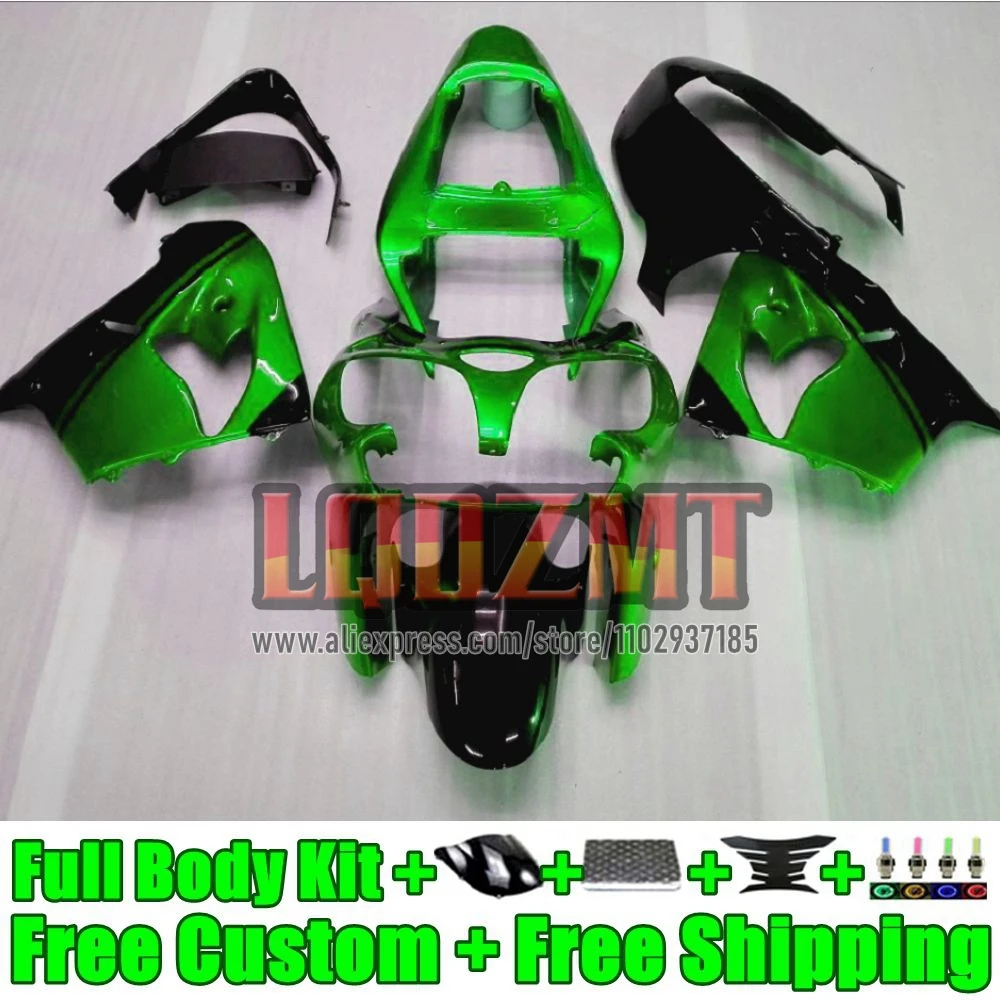 Factory green Injection Frame For KAWASAKI NINJA ZX-9R ZX9 ZX 9R 9 R 48No.51 900 CC 900CC ZX9R 2002 2003 ZX900 02 03 OEM Fairing