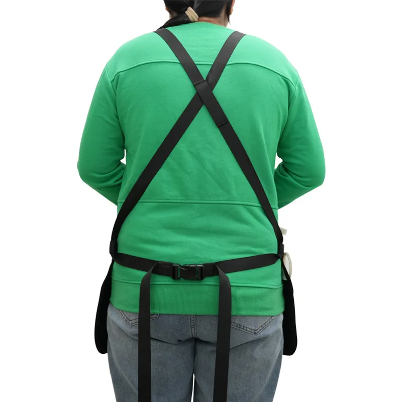 2PCSTool apron with multiple pockets, a waist bag for cleaning staffKTVBar, hotel, waiter, gardener, housekeeper, repairman, apr