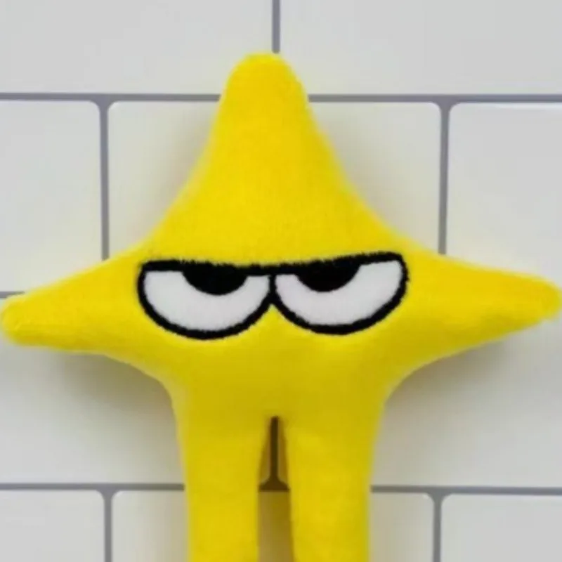 25cm Kawaii Pixel Game Deltarune Series Star Shaped Plush Toy Creativity Cartoon Role Starwalker Exquisite Stuffed Toy Fans Gift