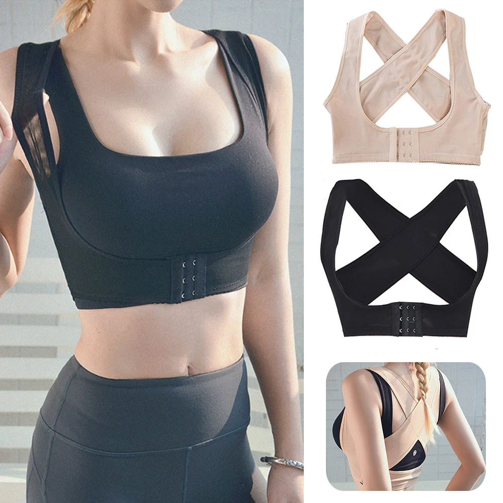 Invisible Body Shaper Corset Women Chest Posture Corrector Belt For Health Back Shoulder Support Brace Posture Correction