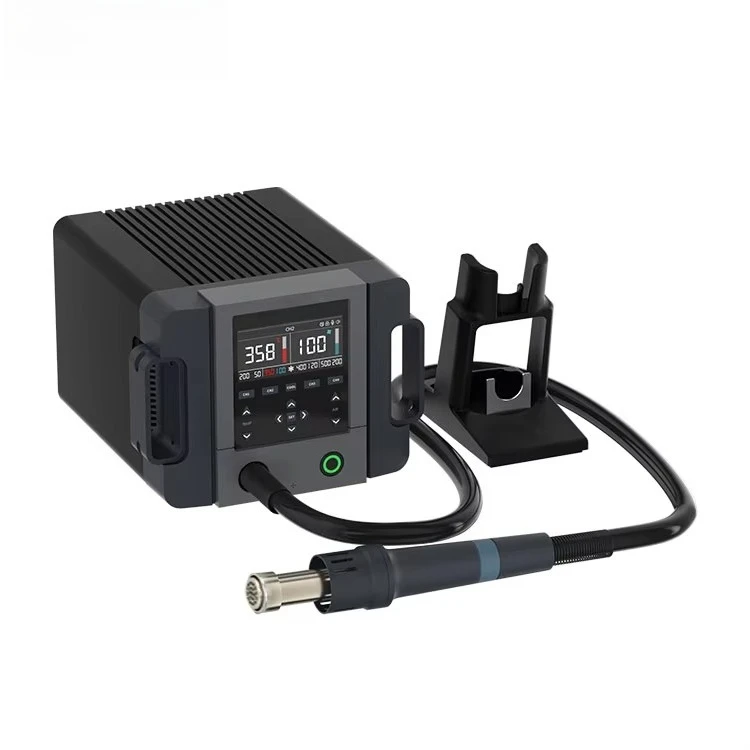 QUICK 861Pro Smart Hot Air Gun Soldering Station 1300W in Stock Fast Delivery for BGA SMD PCB Phone Repair 1 Piece MOQ view 5
