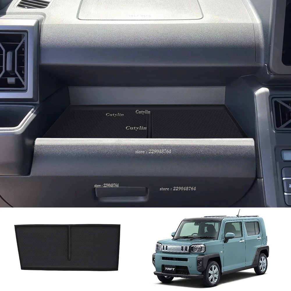 Für DAIHATSU TAFT 2024 2025 Innen Zubehör Silikon Getriebe Shift Panel Wasser Tasse Halter Lagerung Box Getriebe Shift Panel Abdeckung – Detail 16