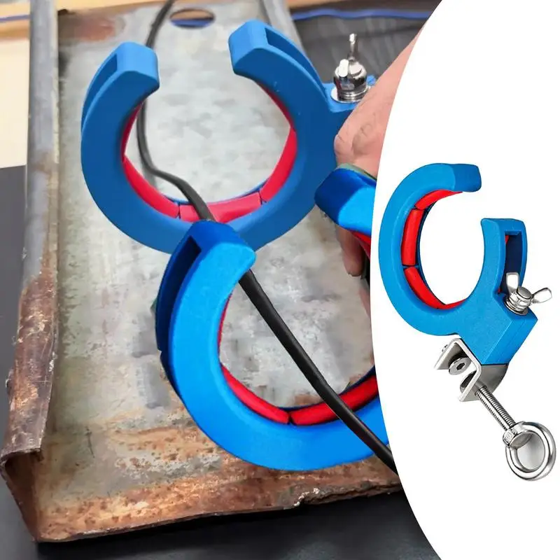 Cable Laying Roller Helper Adjustable Clamp Pulley Cable Wire Threading Tool Cable Tray Roller Cable Threading Wire Pulling