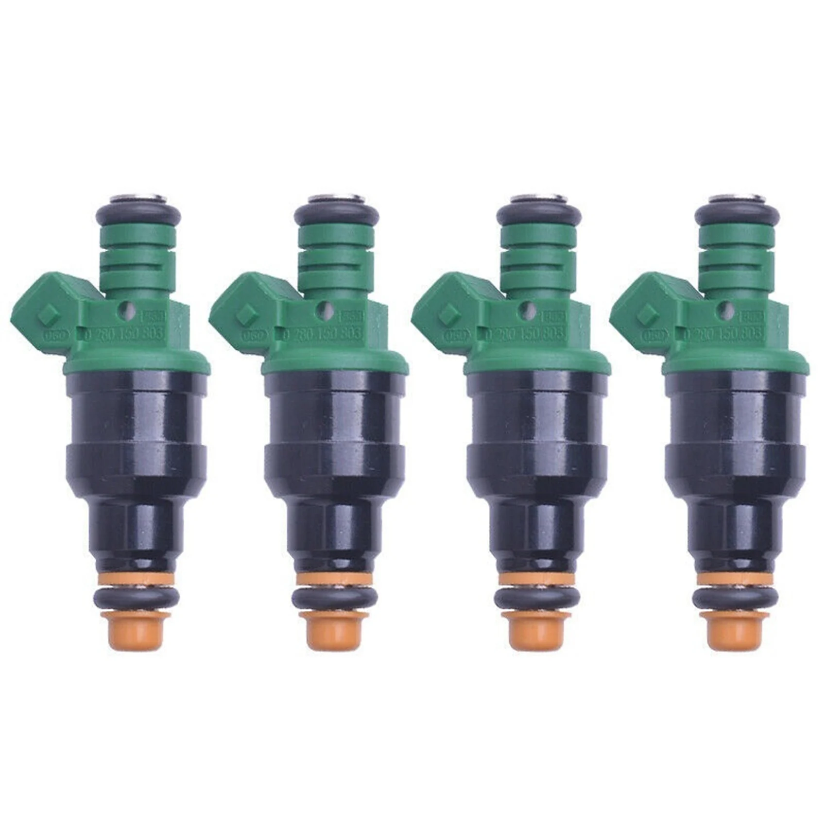 4 PCS Injector Nozzle 0280150803 for Ford SIERRA ESCORT COSWORTH 2.0T 2.5T GREEN 84-95 95160611000