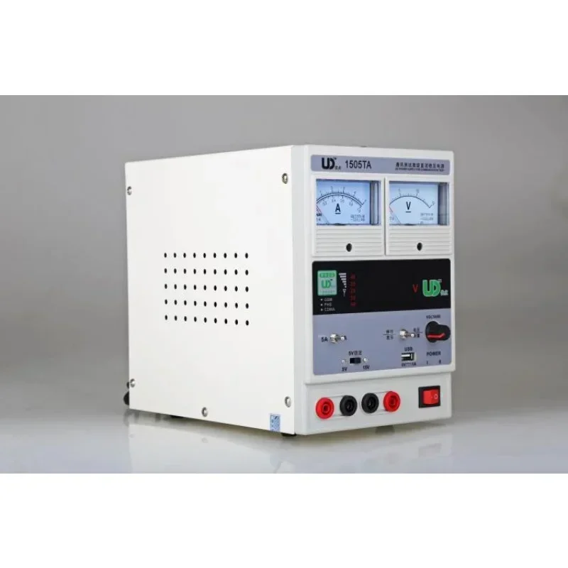 UD-1505TA Adjustable DC Power Supply Machine Mobile Phone Repair Power Supply 15V 5A Digital Display Power Meter Tools 220V