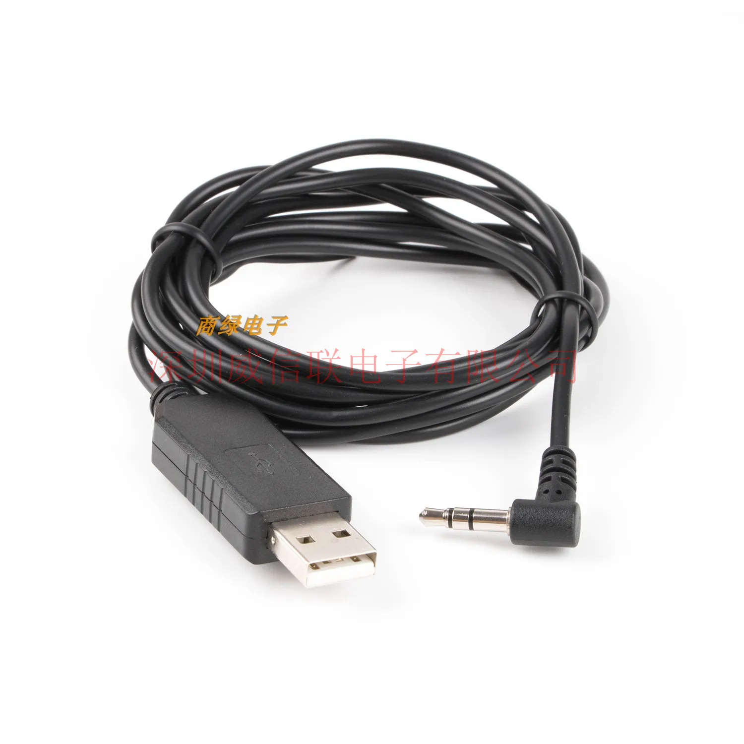 PL2303 chip USB TO TRS 3.5mm Angle audio head USB TO RS232 audio serial cable