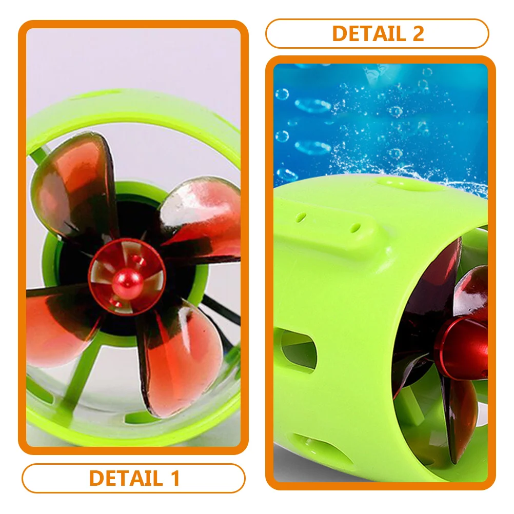 تحت الماء RC قارب 12-24 فولت موتور المروحة قوية لتقوم بها بنفسك جزء لون عشوائي شفرة صغيرة الحجم السفينة