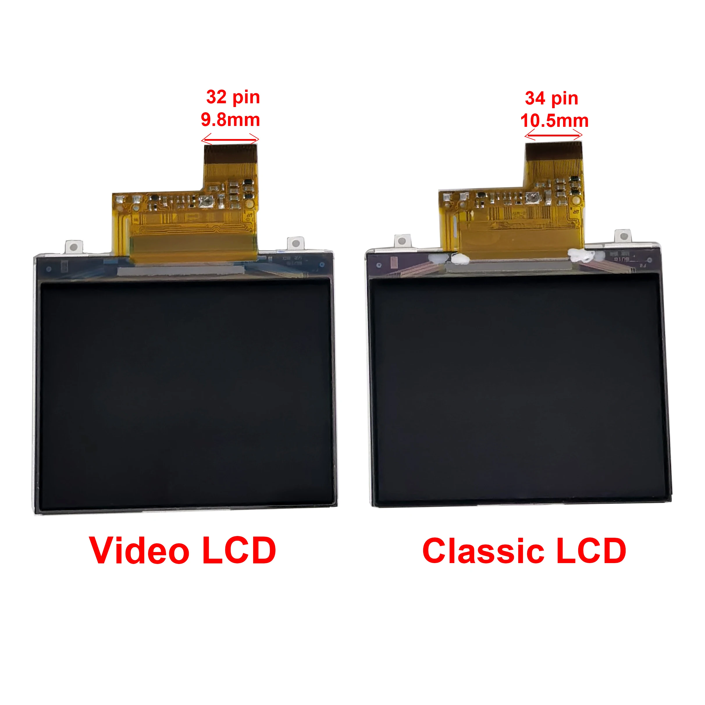

Replacement LCD Screen for iPod 5th/5.5th Video & 6th/7th Classic, Internal Display for 30GB 60GB 80GB 120GB 160GB (Thick/Thin)