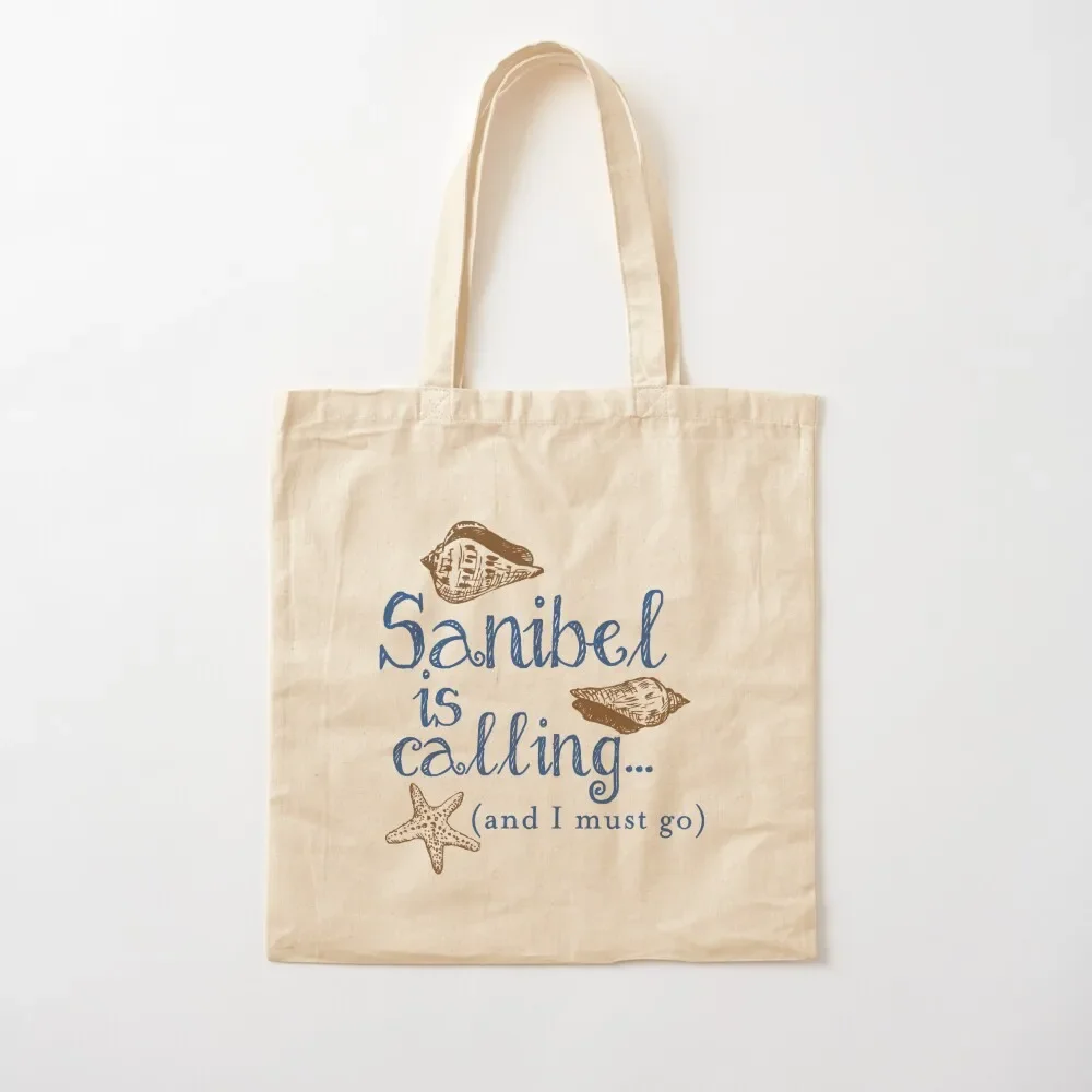 

Sanibel Island is Calling (and I must go) Tote Bag shopper bag women Women's shopper bag Handbags