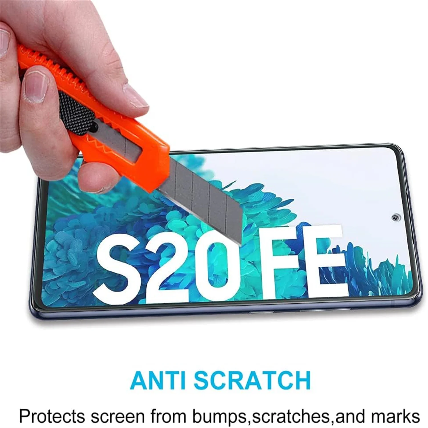 Support fingerprint unlocking Tempered Glass For Samsung Galaxy S20 FE Fan Edition SM-G781 SM-G7810 Screen Protector Glass Film