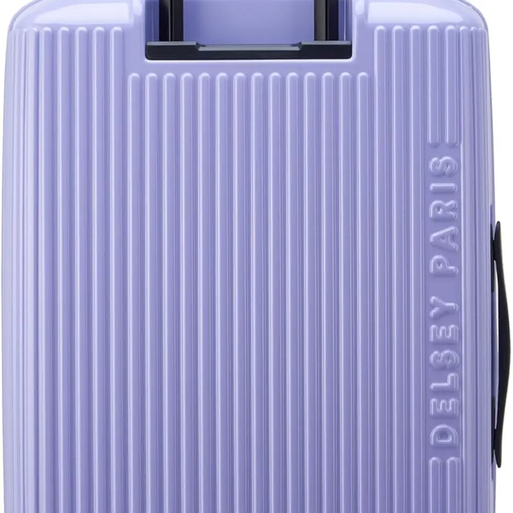 Expandable Lavender Checked Medium 24 Spinner Suitcase by Florence by Mills