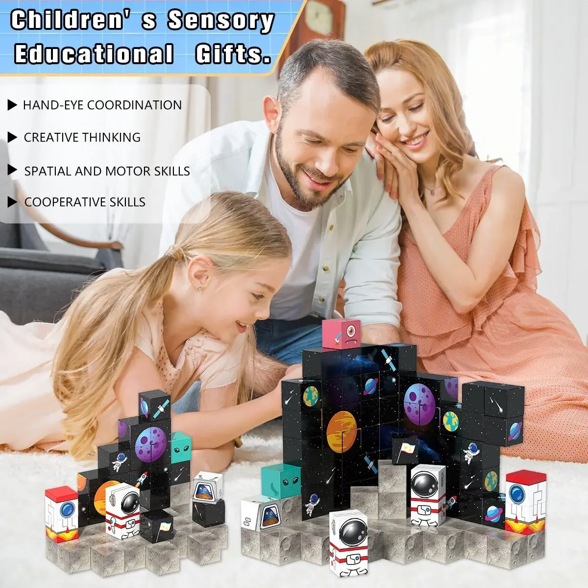 Space Theme 2.0Cm M… - image