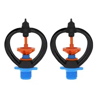 Adjustable Flow 360-Degree Spray Optimal Coverage Radius For Horticulture 360 Degree Rotating Nozzle Plant Watering