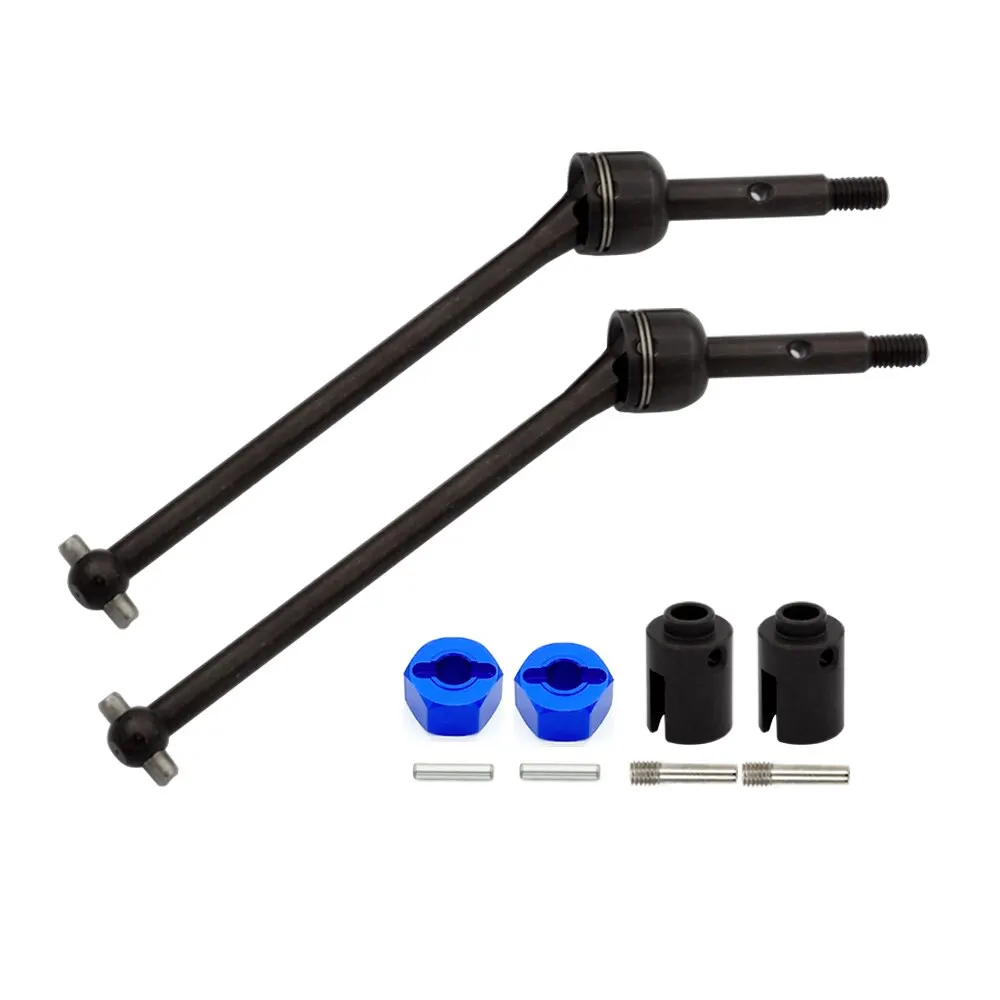 Metal CVD Steel Front/Rear Drive Shaft for 1/10 Traxxas Slash Rustler Stampede Hoss VXL 4X4 2WD RC Car Upgrade Parts Accessories