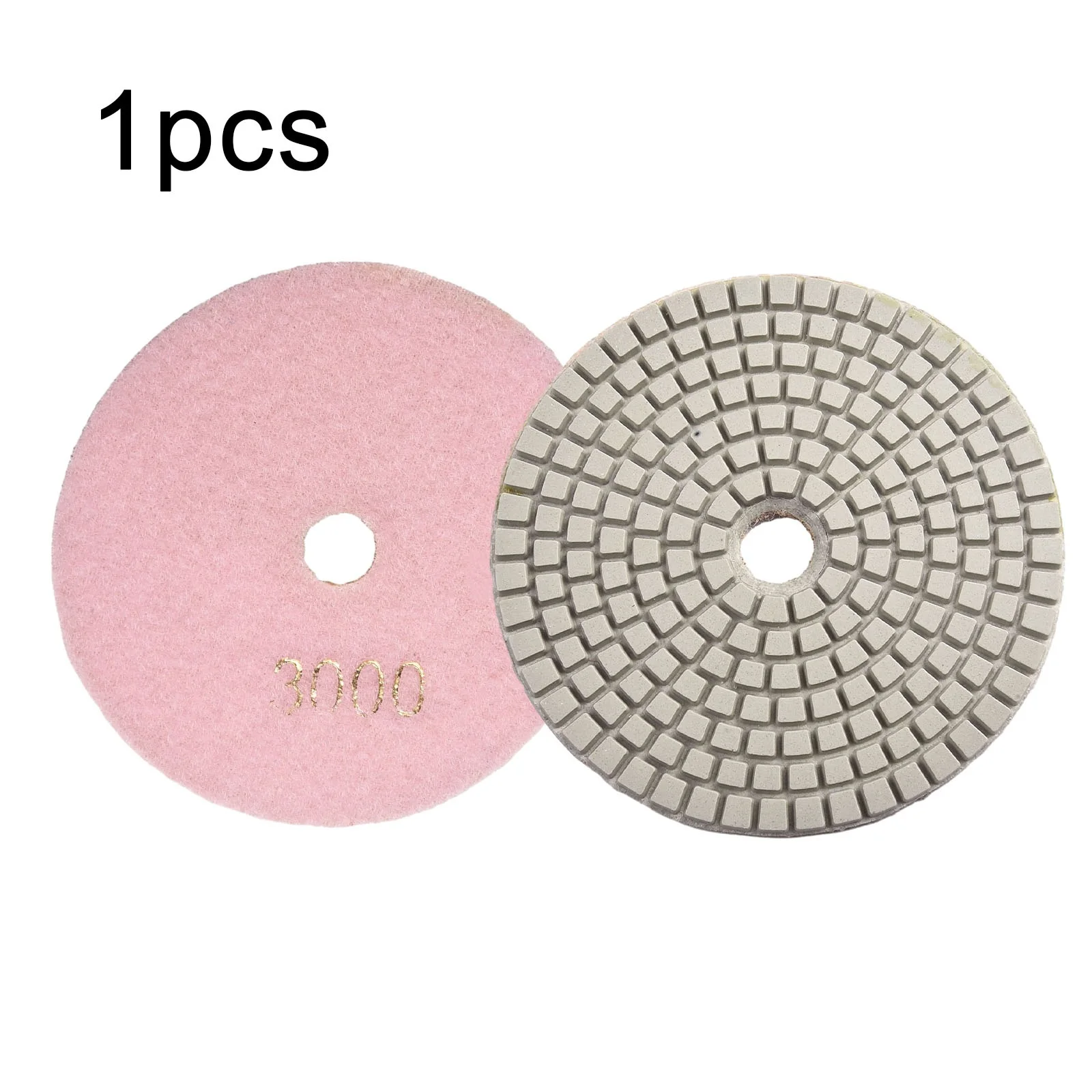 

1 шт., 4-дюймовые полировальные подушечки, 30-10000 зернистости, полировальные подушечки с белой подложкой, влажный/сухой гранит, бетон, мрамор, стекло, камень, шлифовальные электроинструменты