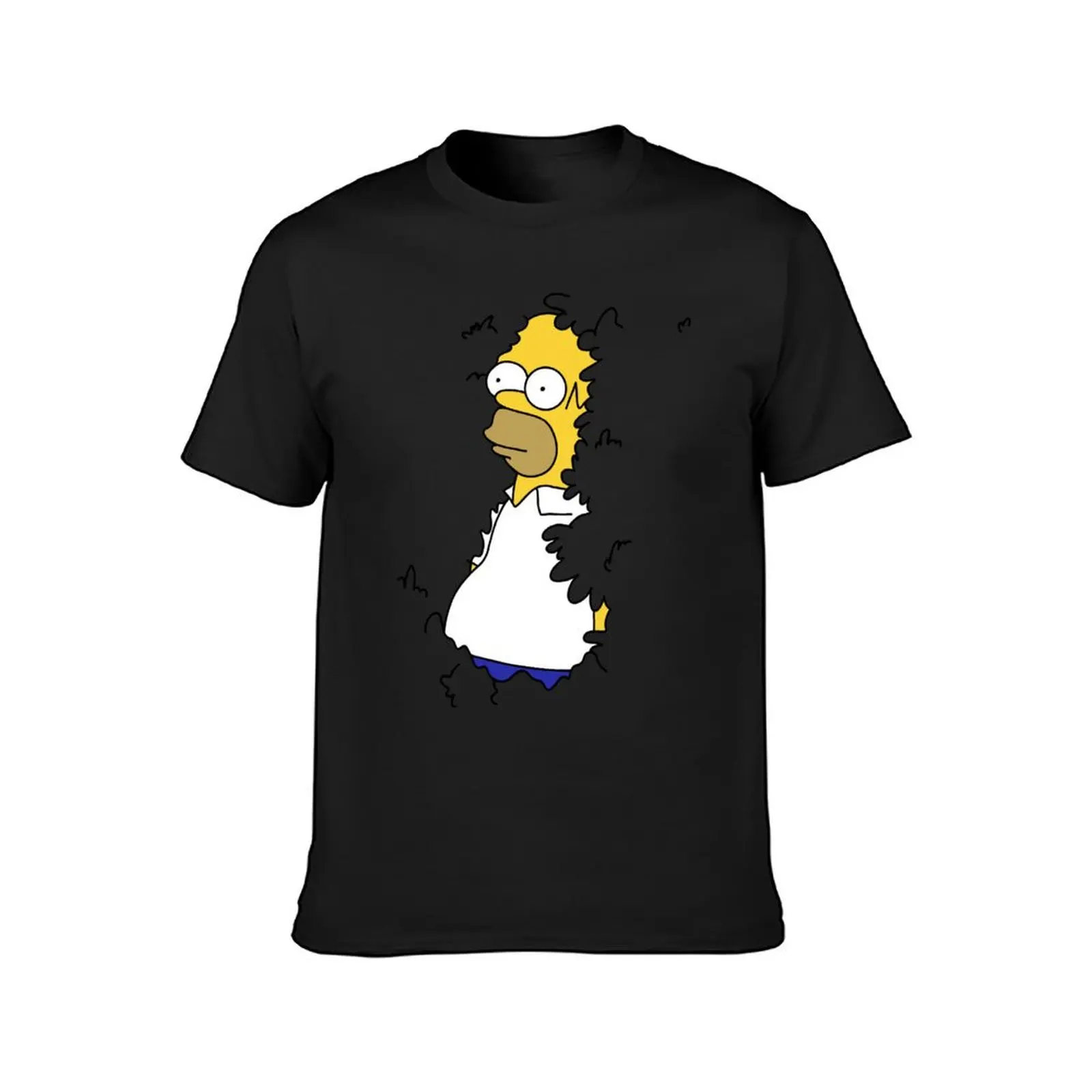 Homer In Hedge Meme Classic T-Shirt hippie clothes boys whites men t shirts