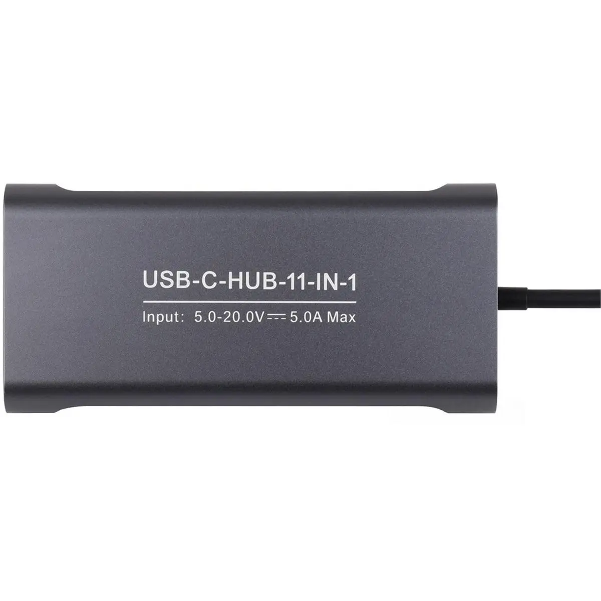 11-in-1-usb-c-hub-docking-station-4k-rj45-ethernet-sd-tf-reader-100w-pd-aluminum-shell-plug-and-play