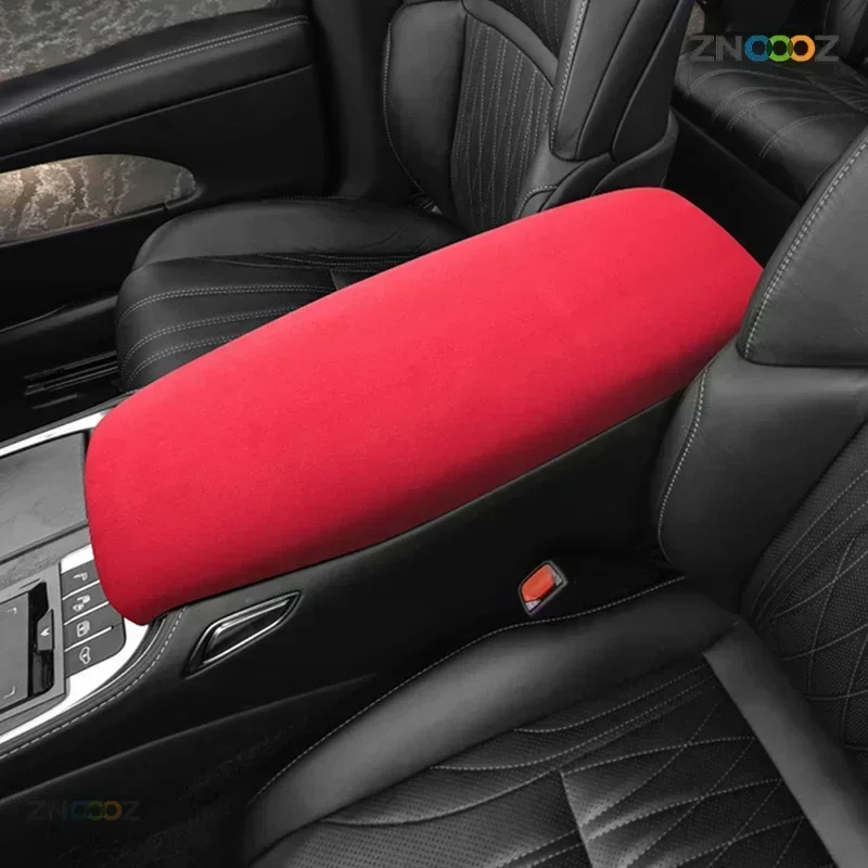 For Lexus LS350 LS430 LS460 LS500 LS500h LS600h Car Armrest Box Lid Protection Cover Panel Modified Decorative Trim