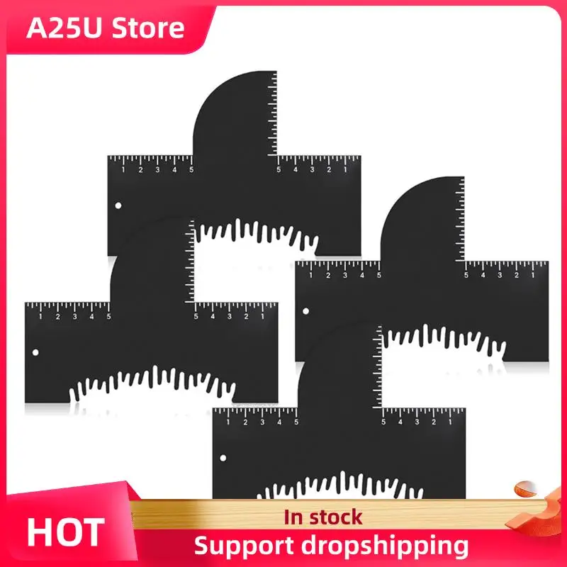 أداة تشكيل خط الشعر A25U للرجال للتقليم والتصفيف للحلاقين دليل تحديد اللحية بطاقة صحية للمرأة