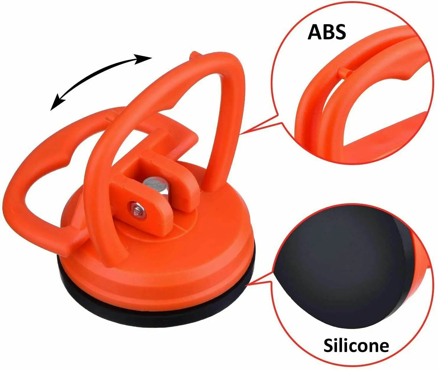 2pcs Dent Puller Car Repair Suction Cup Auto Bodywork Damage Panel Repair Removal Tool 30kg Max Weight Sucker Maintenance Tool