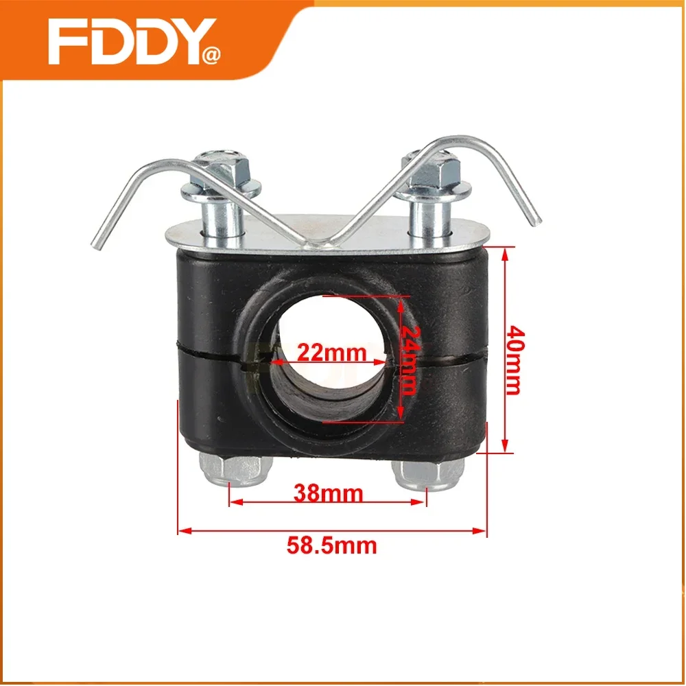 FDDY Steering Directional Column Risers Mount Bracket Clamp Taper Steering Stem Bushing For 110cc 125cc 150cc Quad ATV 4 Wheel P