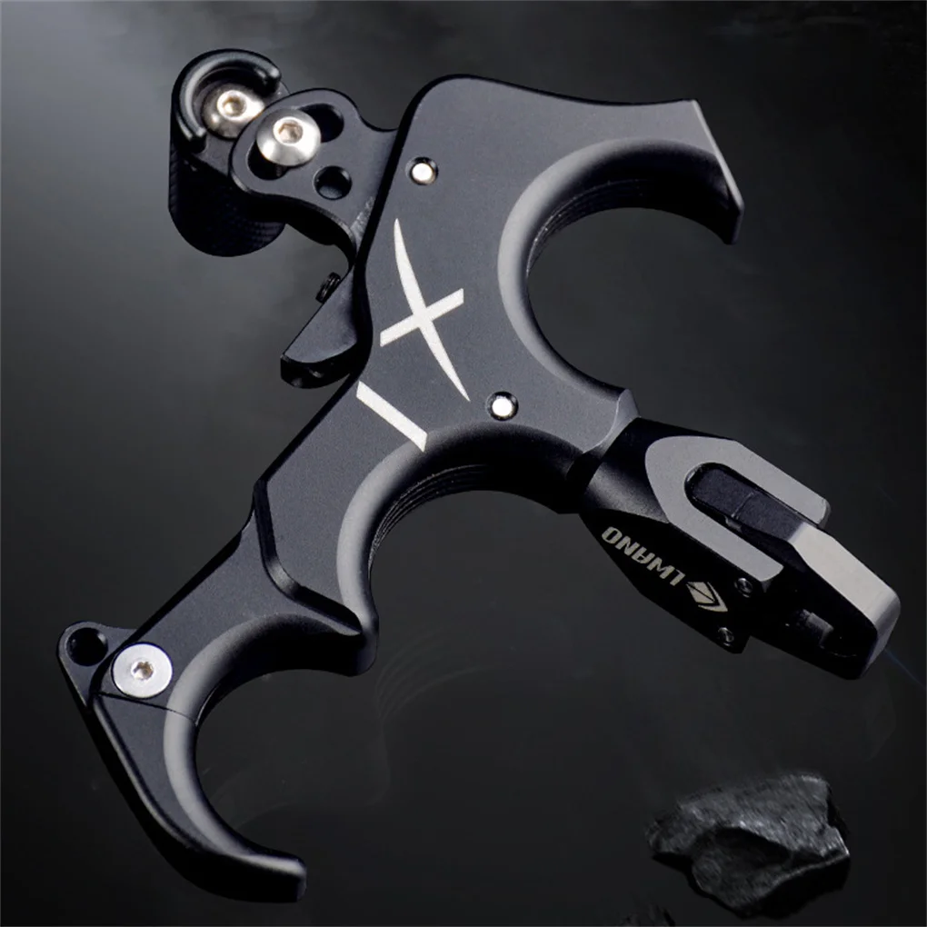 

Archery Equipment Sturdy X1 Compound Bow Release Three-finger Grip Dispenser Adjustable High Sensitivity Gifts for Archer