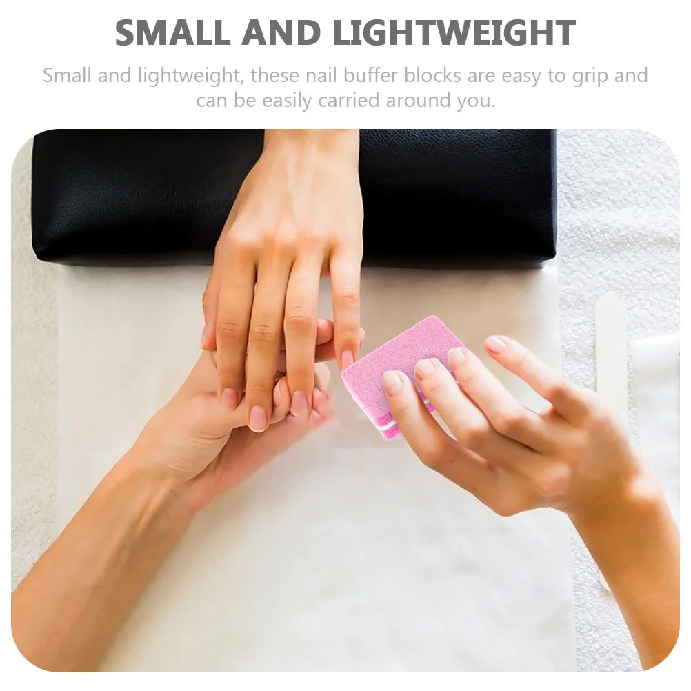 

100 шт., мини-файлы премиум-класса Eva, буферные блоки, 4-сторонний инструмент для полировки ногтей, пилочка для формирования ногтей, инструмент для маникюра, дизайна ногтей, использование в салоне