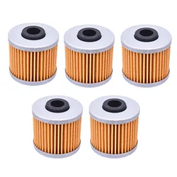 5Pcs Motorcycle Oil Filter for Kymco Scooter 200i 300i 350i Downtown 125i 200i 300i People