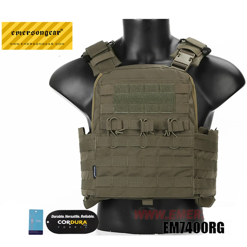 سترة إيمرسونجير CPC التكتيكية شديدة التحمل ومتعددة الاستخدامات، حامل لوحة القتال الادسنس MOLLE #5