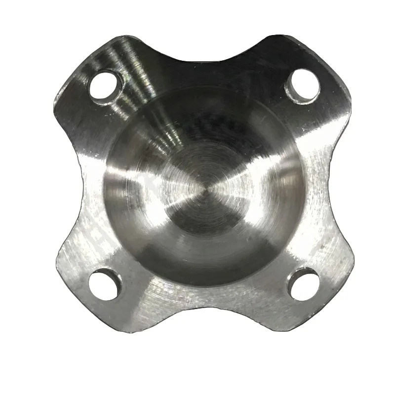 Fitting prosthetic socket with square cone four claw connection plate for prosthetic accessories