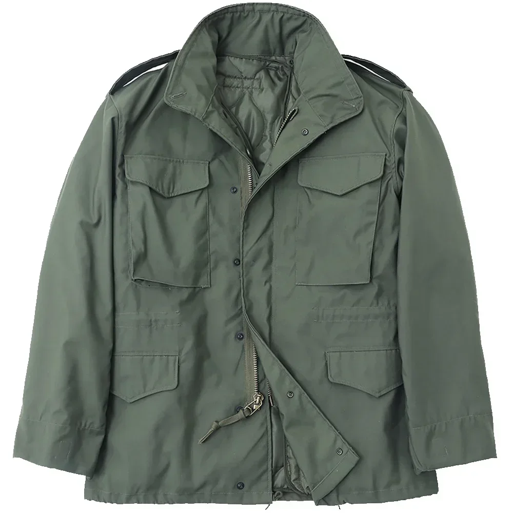 WW2 US M65 uniform Windbreaker Men's Outdoor Windbreaker Jacket Can Choose  Liner Work Jacket Mens Jacket