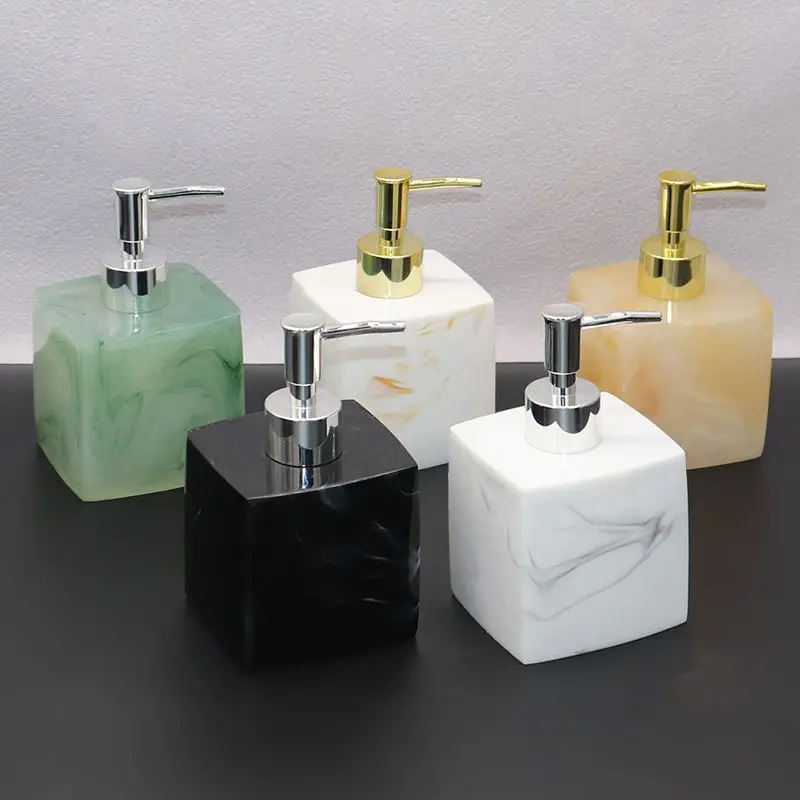 European Hotel Bathroom Hand Sanitizer Bottle Shampoo Shower Gel Dispensing Bottle Press-on Soap Dispenser Bathroom Accessories