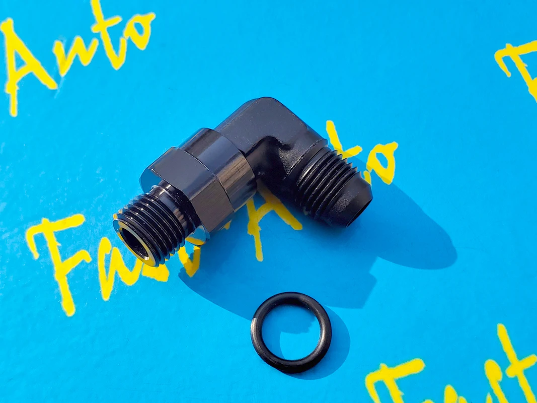 Male AN6 to ORB AN-6 Male 90degree  Fitting Adapter