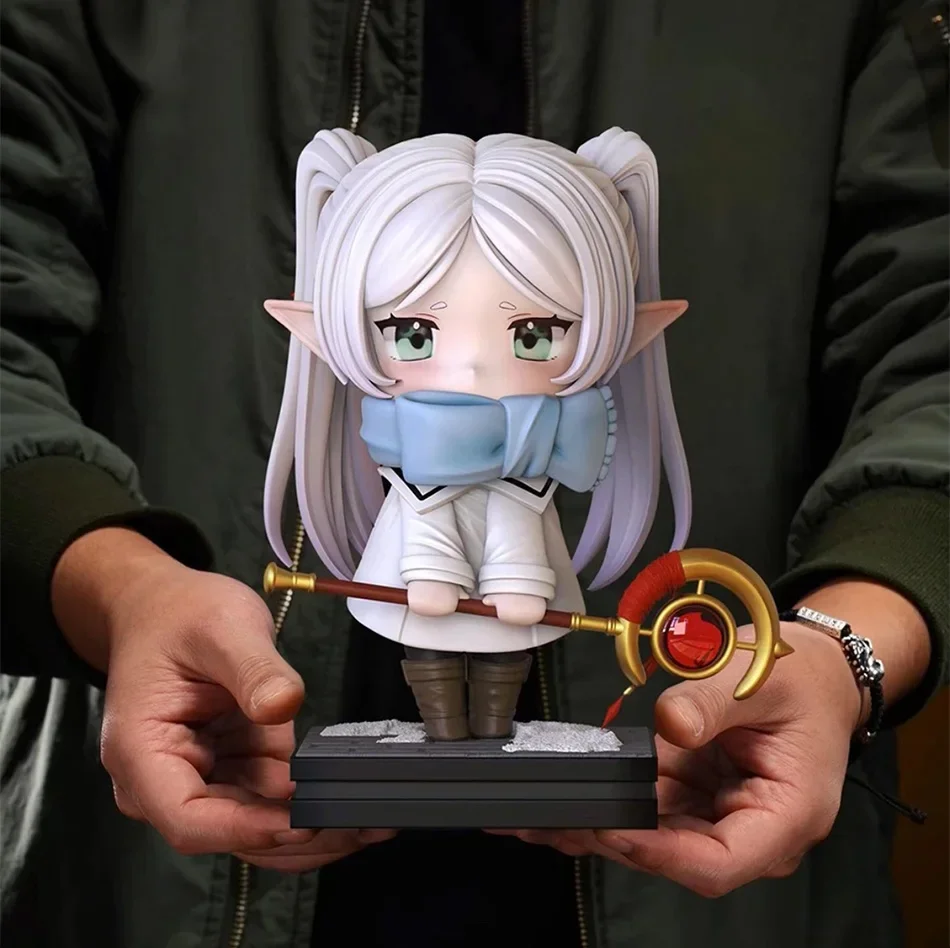 Figura de Anime Frieren: Beyond Journey's End, Modelo Kawaii de Coleção, Brinquedo de Cartoon