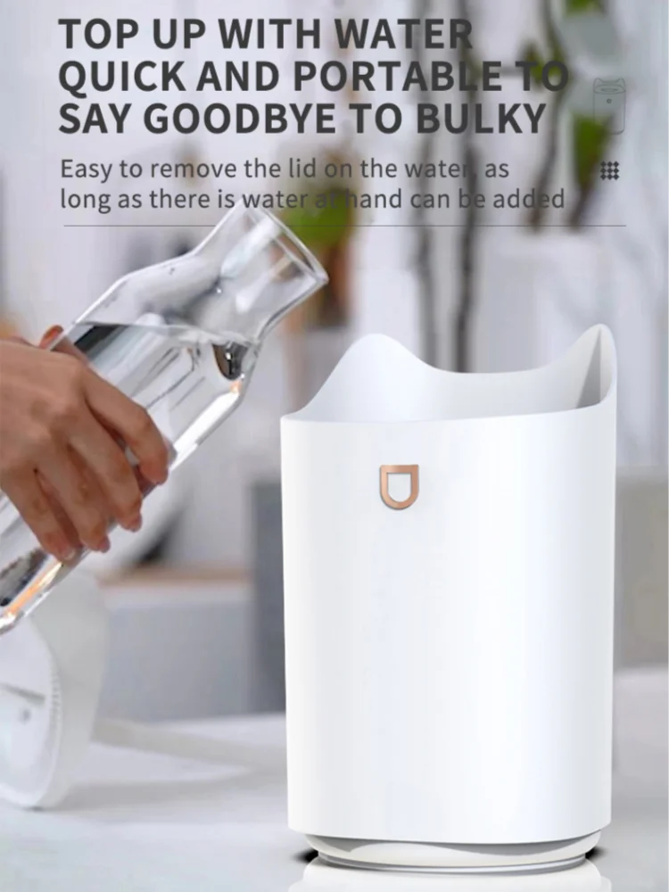 2-3L سعة كبيرة فوهة مزدوجة البخاخة الحيوانات الأليفة Usb Aromafier الروائح المنزل مكتب غرفة نوم الهواء المرطب رذاذ البخاخة