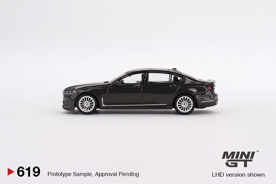 MGT 1:64 BMW Alpina B7 xDrive Dravit Grey Metallic  MGT00619-CH Alloy Die Cast Sports Car Model Collection