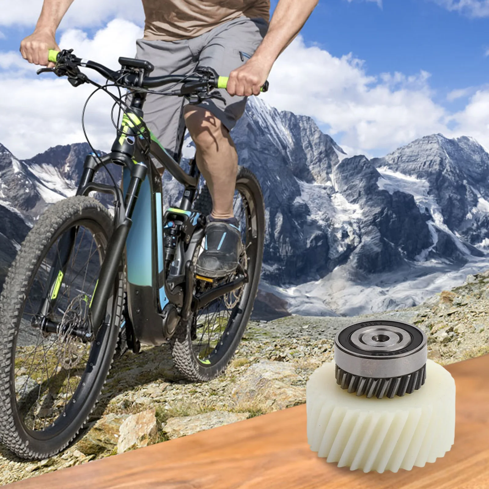 

Нейлоновая шестерня для замены электрического велосипеда с двигателем BAFANG M500, совместимая с моторными системами для повышенной производительности электронного велосипеда