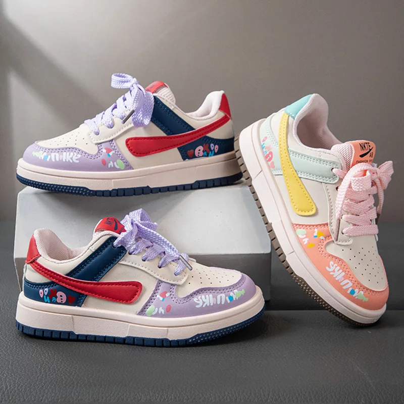 

Новые детские повседневные кроссовки 2026 года для мальчиков и девочек: комфортные, дышащие, спортивные туфли для весны и осени