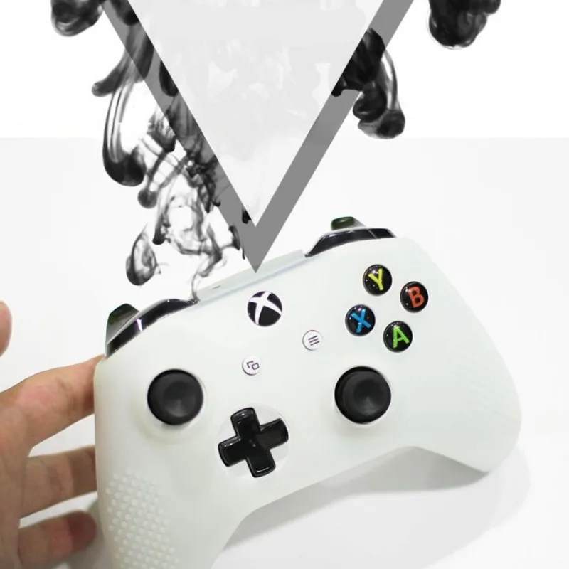 غطاء عصا التحكم الواقية لجهاز Xbox one S، غطاء حماية من السيليكون غير قابل للانزلاق لوحدة تحكم Xbox One Slim