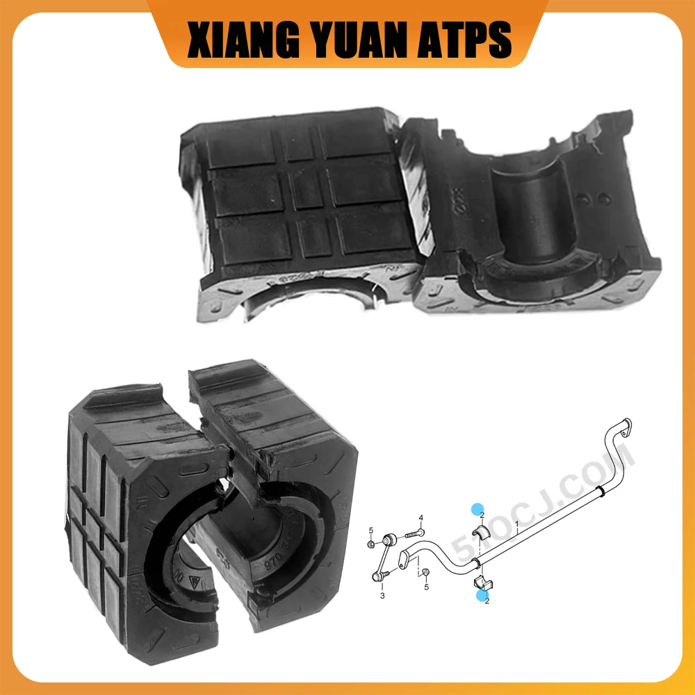 

1pair=4pcs 97034379400 Front Anti Roll Stabilizer Bar Bushes For Porsche Panamera (970) 2013-2016 3.0L 4.8L 970 343 794 00